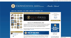 Desktop Screenshot of crowncouncil.org